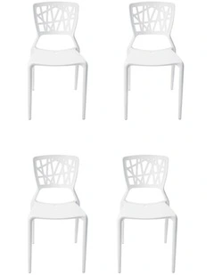 Pack of 4, Replica Dondoli e Pocci Viento Chair