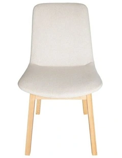 Cozy Dining Chair, Natural Legs