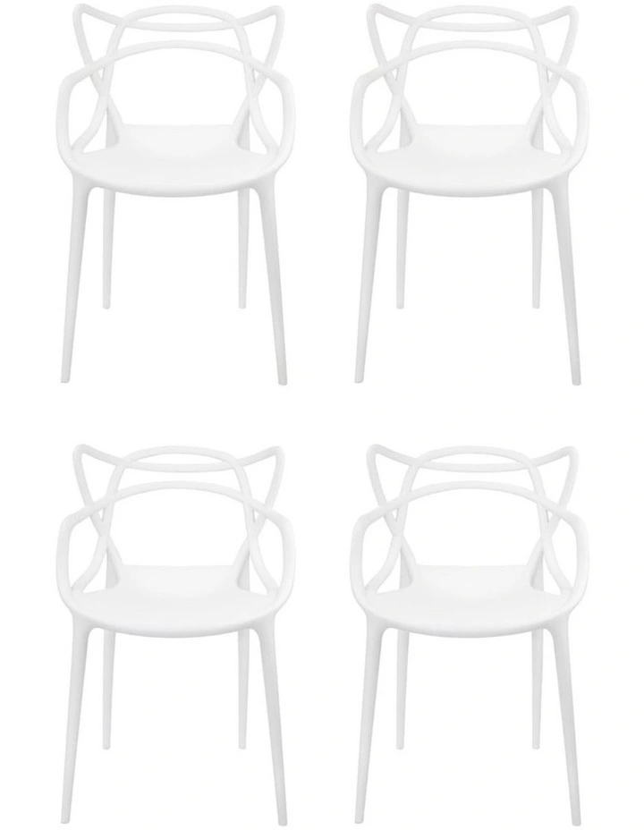 Pack of 4, Replica Philippe Starck Masters Chair image 1