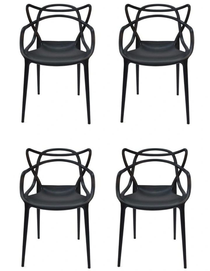 Pack of 4, Replica Philippe Starck Masters Chair image 1