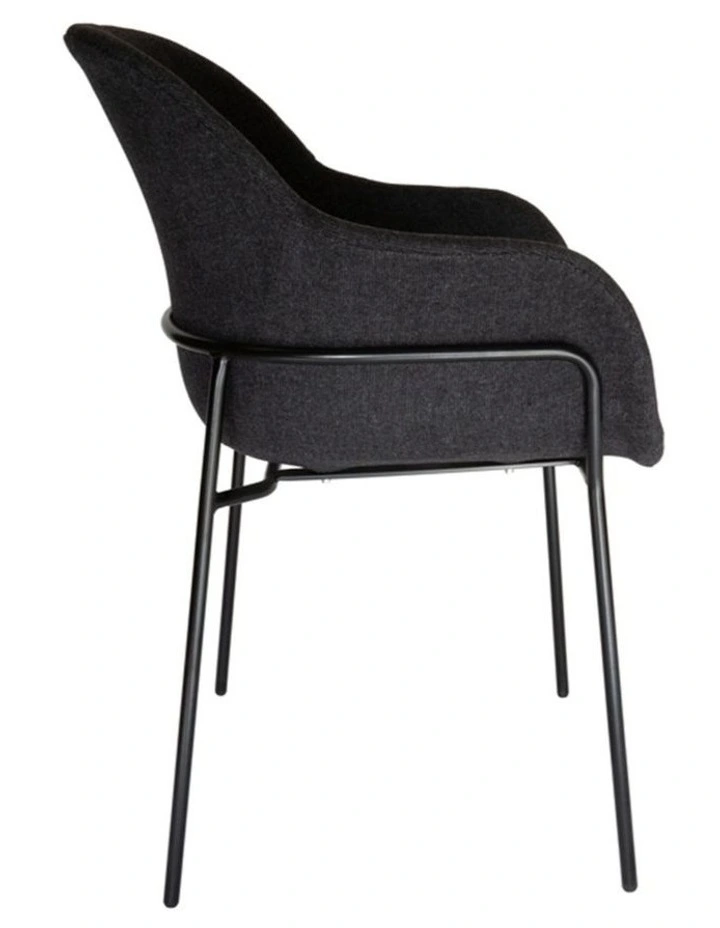 Milan Fabric Dining Chair image 3