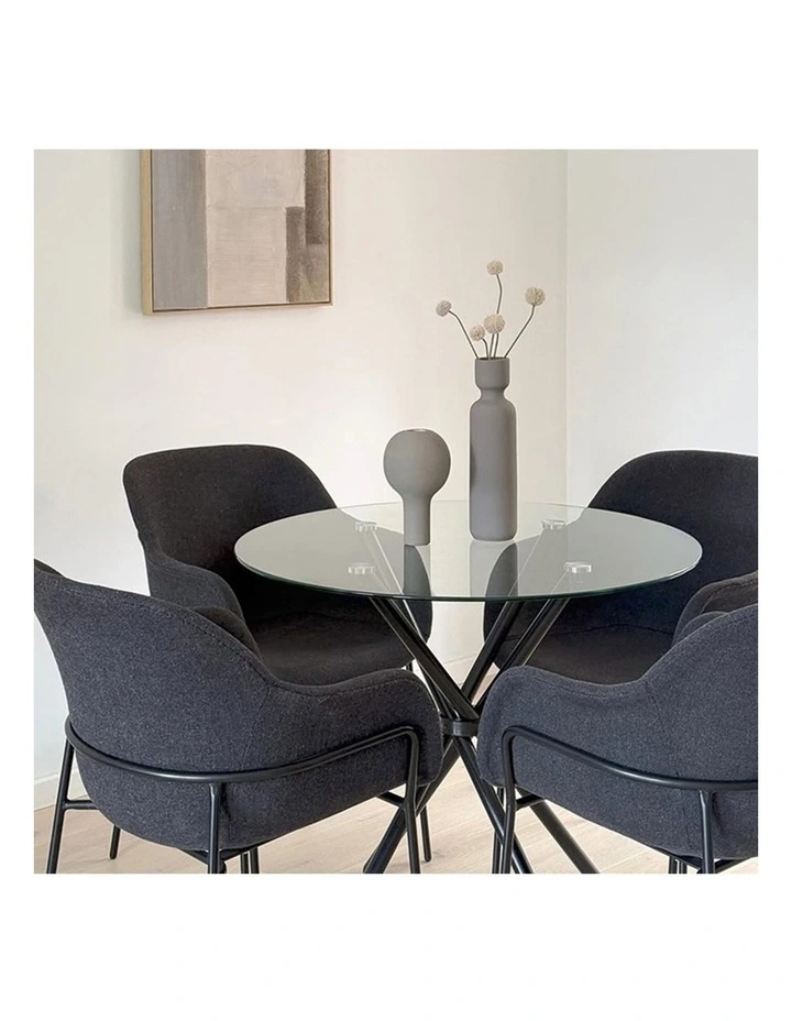 Milan Fabric Dining Chair image 5