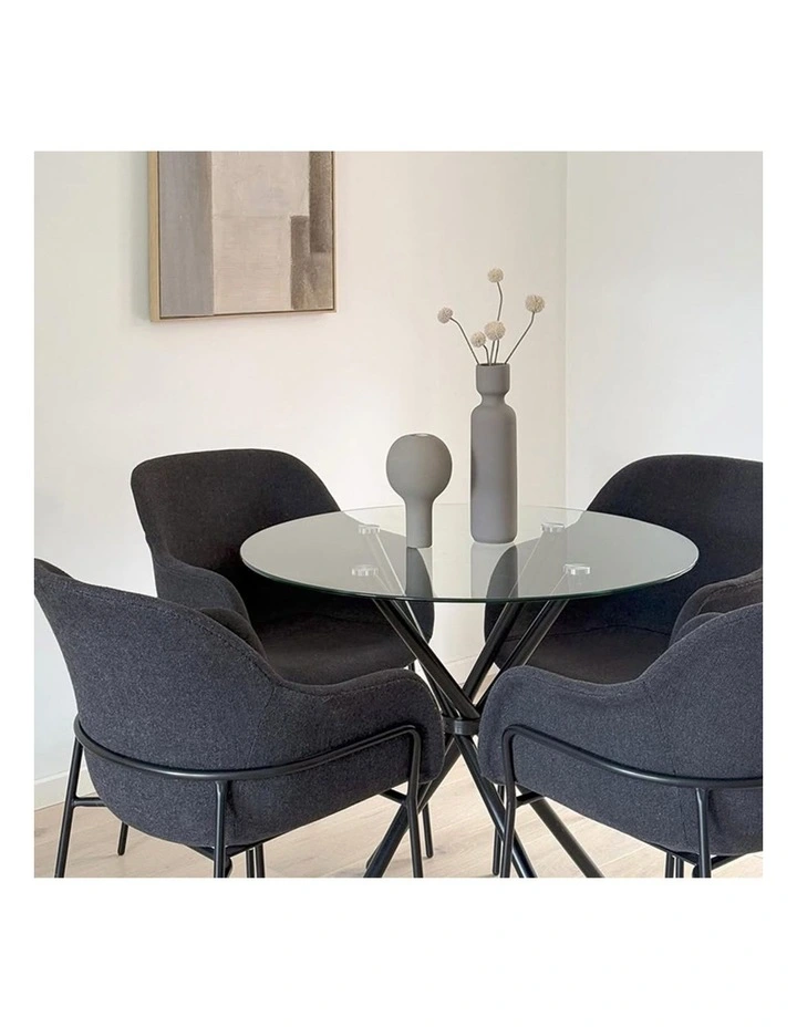 Milan Fabric Dining Chair image 6