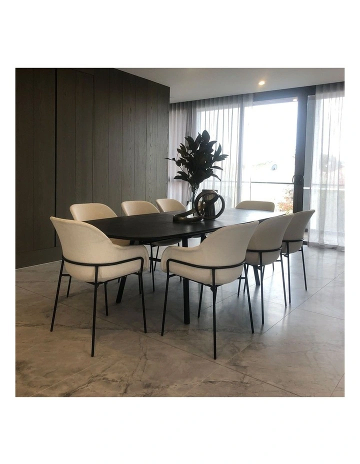 Milan Fabric Dining Chair image 5