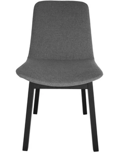 Cozy Dining Chair, Black Legs