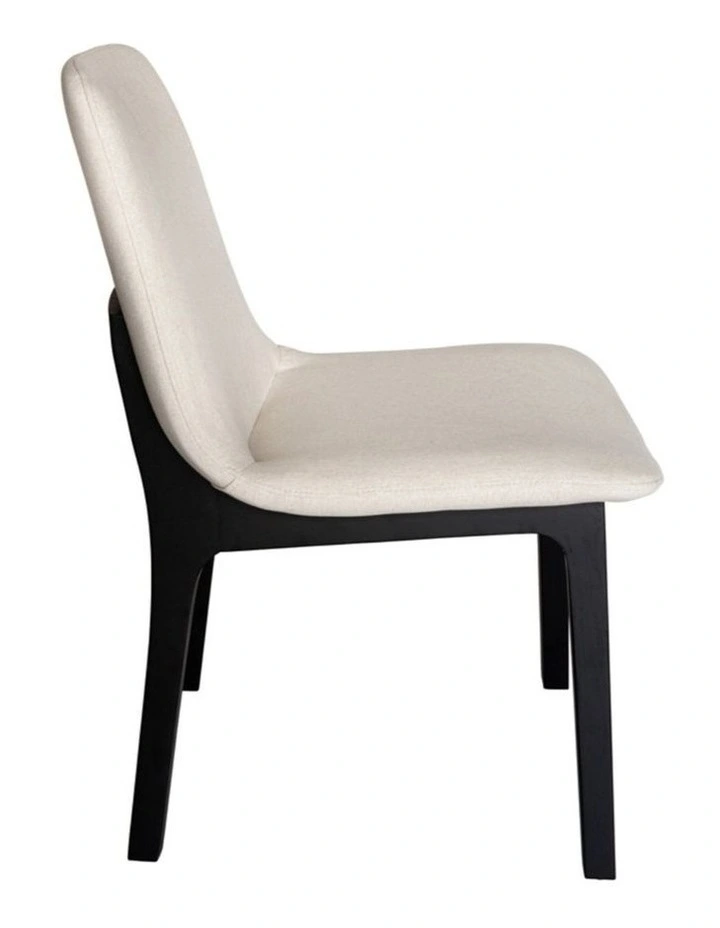 Cozy Dining Chair, Black Legs image 3