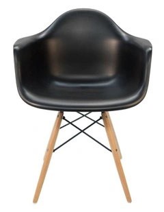 Replica Eames DAW Eiffel Chair, Plastic & Natural