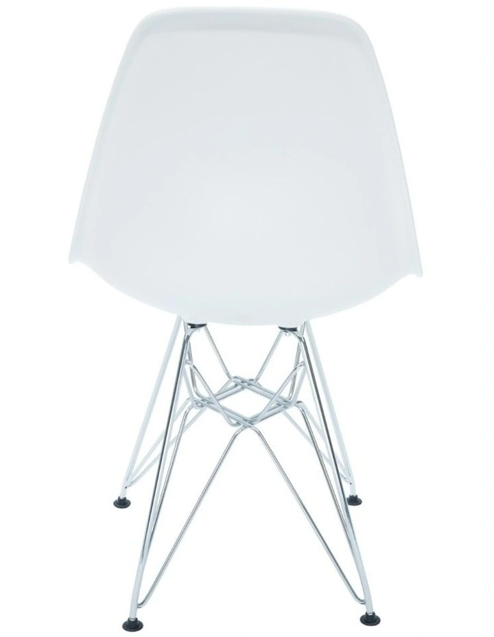 Replica Eames DSR Eiffel Chair, Plastic & Chrome image 4