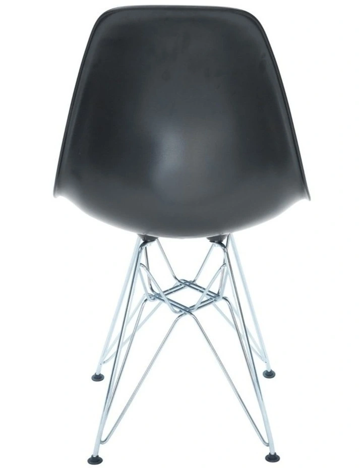 Replica Eames DSR Eiffel Chair, Plastic & Chrome image 4