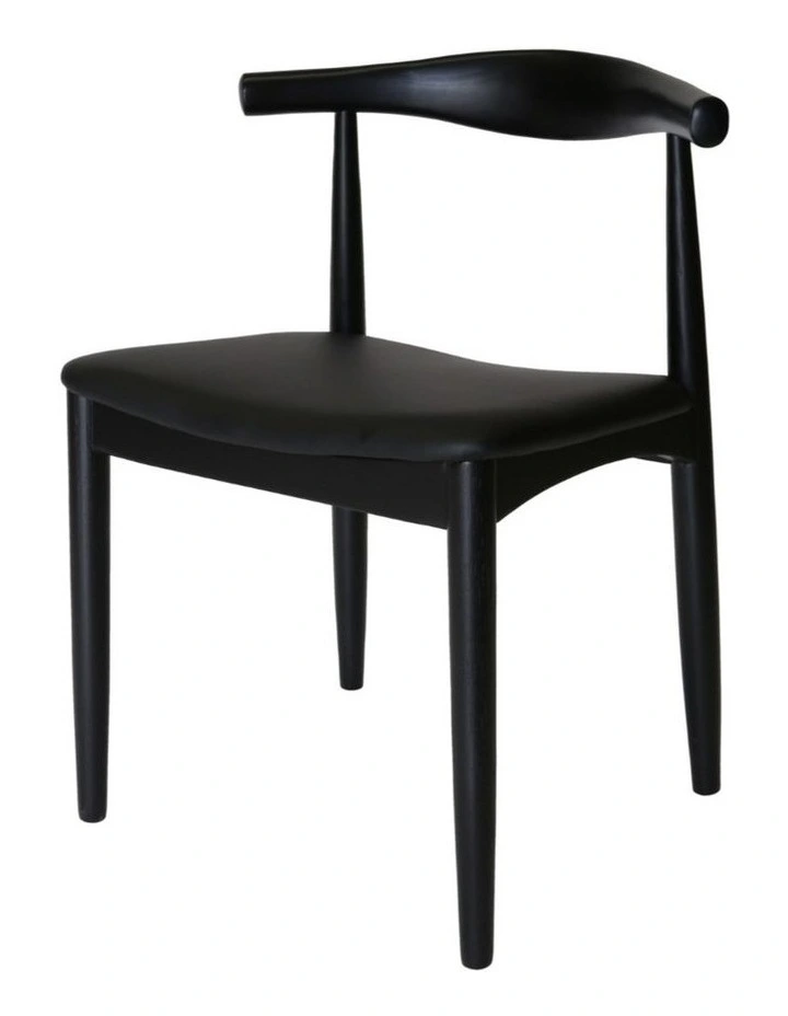 Pack of 2, Replica Hans Wegner Elbow Chair CH20 image 2