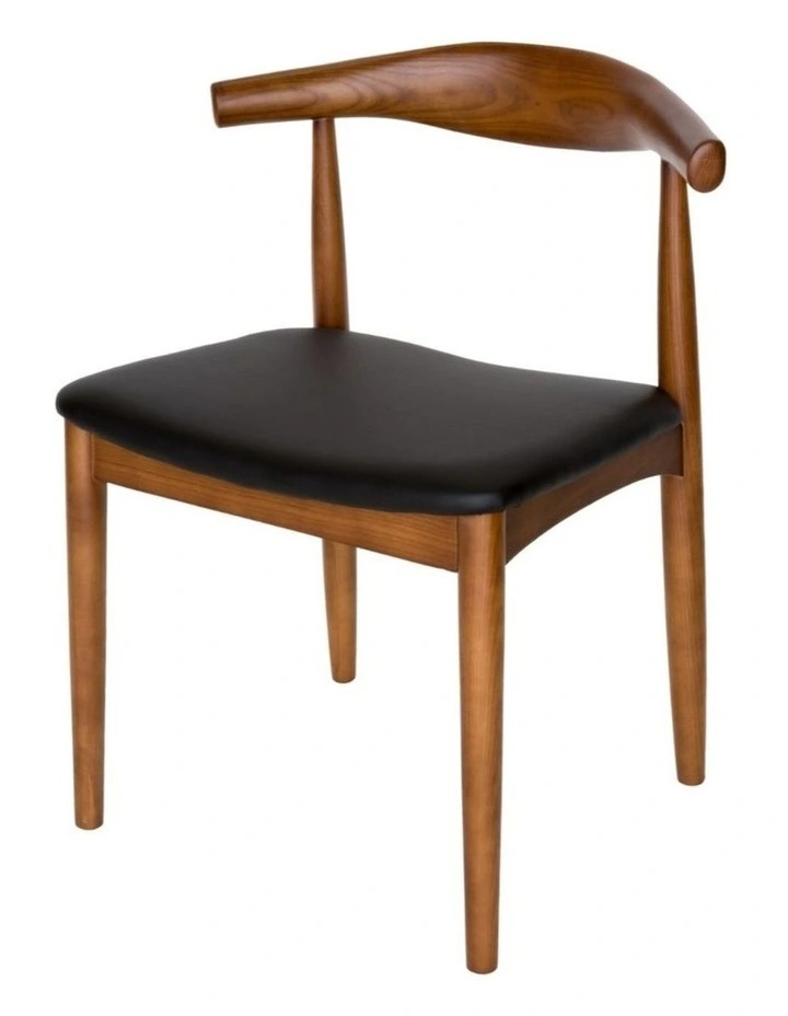 Pack of 2, Replica Hans Wegner Elbow Chair CH20 image 2
