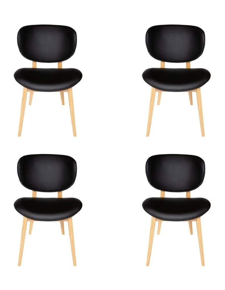 Pack of 4, Nobu Dining Chair, Natural Legs image 1
