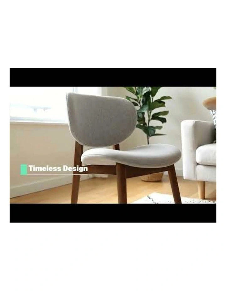 Pack of 4, Nobu Dining Chair, Natural Legs image 7
