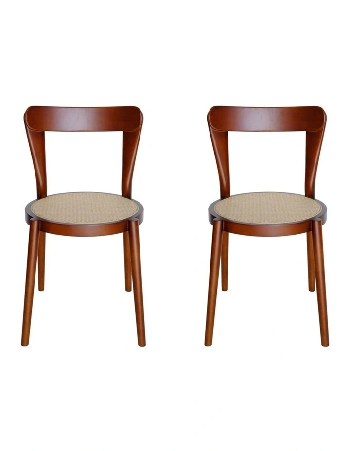 Pack of 2, Replica Passoni Pagaia Dining Chair, Bamboo image 1
