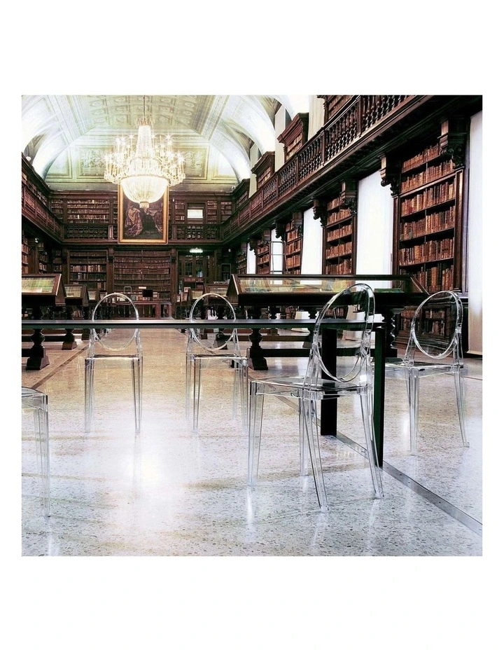 Replica Philippe Starck Louis Ghost Victoria Chair, Clear image 7