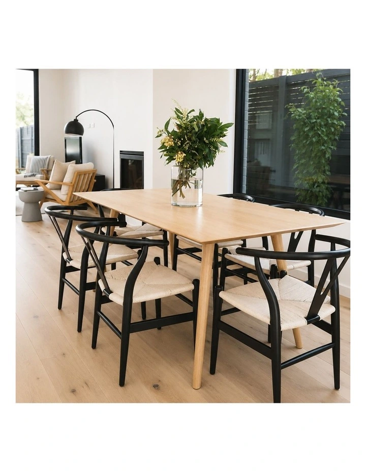 Pack of 2, Replica Hans Wegner Wishbone Chair image 7
