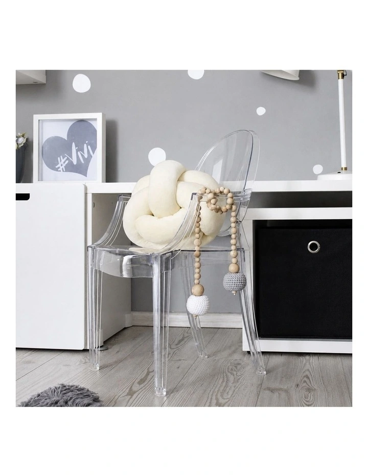 Replica Philippe Starck Louis Ghost Arm Chair, Clear image 6