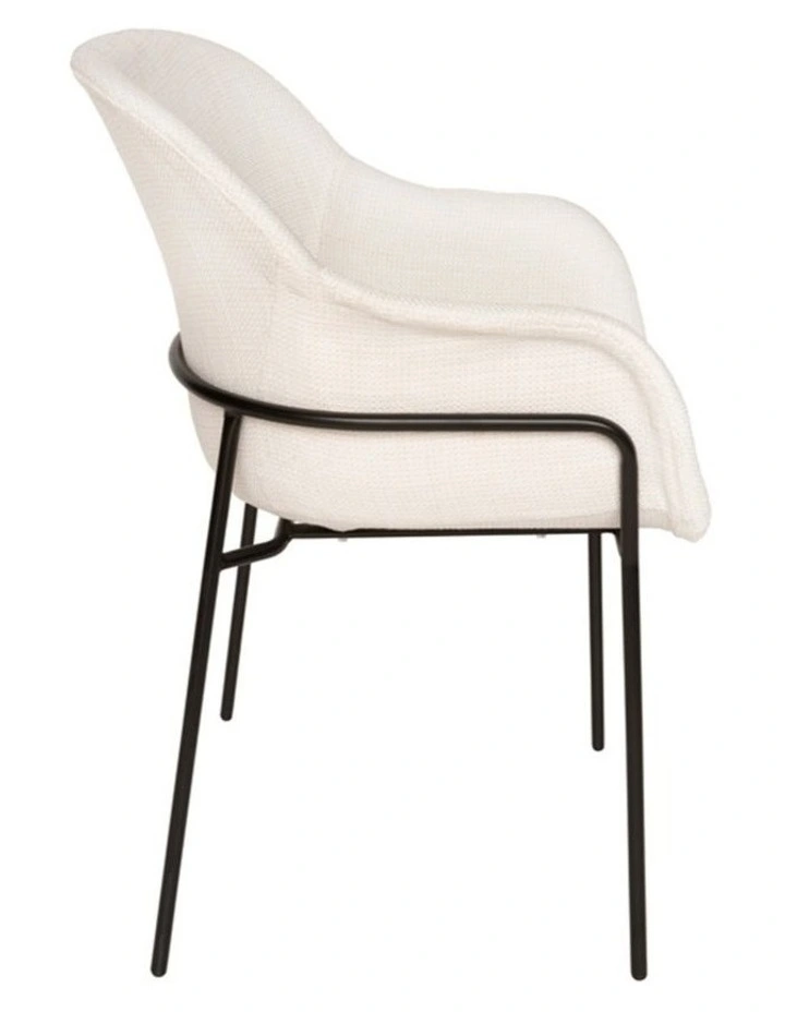 Pack of 4, Milan Fabric Dining Chair image 4