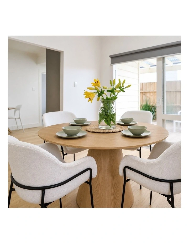 Pack of 4, Milan Fabric Dining Chair image 7