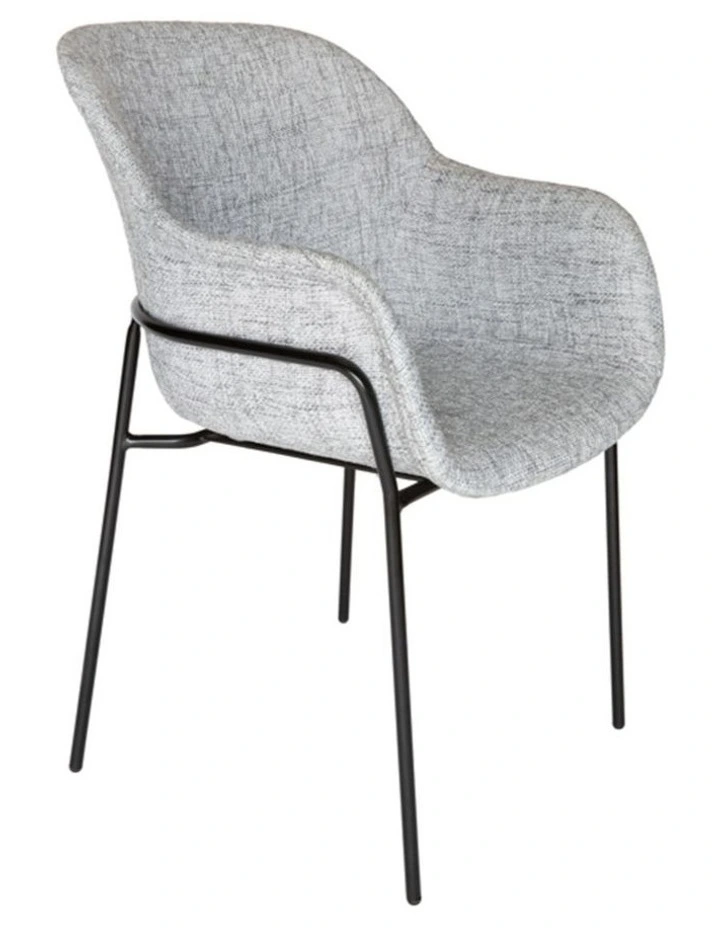 Pack of 4, Milan Fabric Dining Chair image 2