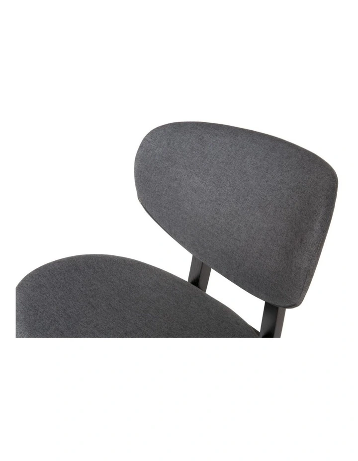 Pack of 4, Nobu Dining Chair, Black Legs image 6
