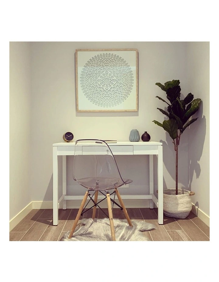 Replica Eames DSW Eiffel Chair, Clear & Natural image 3