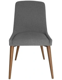 Dakota Dining Chair, Walnut Legs