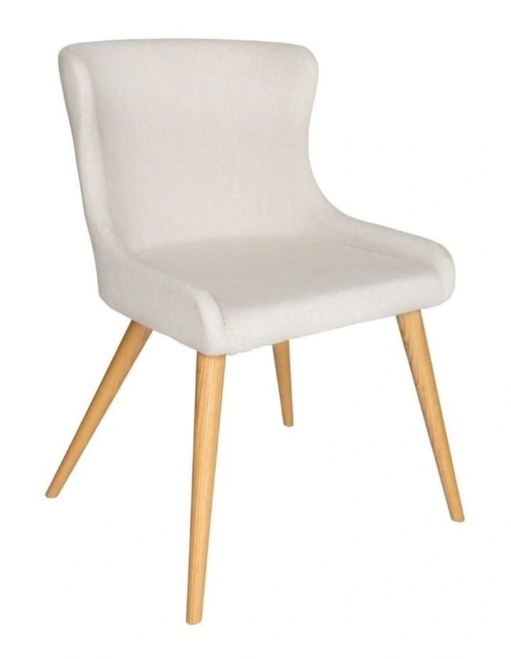 Pack of 4, Osaka Dining Chair, Natural Legs image 2