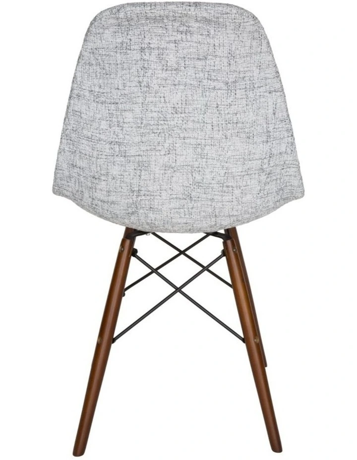 Replica Eames DSW Eiffel Chair, Fabric & Walnut image 5