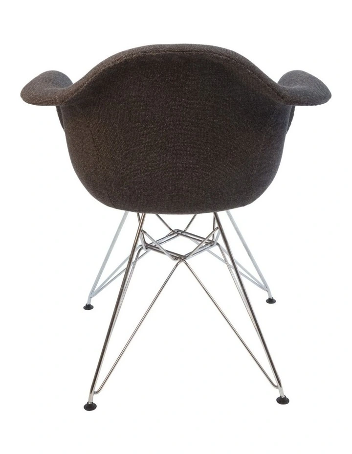 Replica Eames DAR Eiffel Chair, Fabric & Chrome image 5