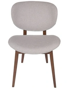 Nobu Dining Chair, Walnut Legs