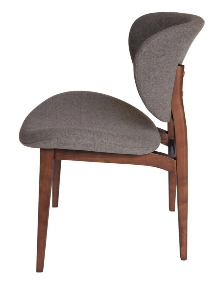 Nobu Dining Chair, Walnut Legs image 3