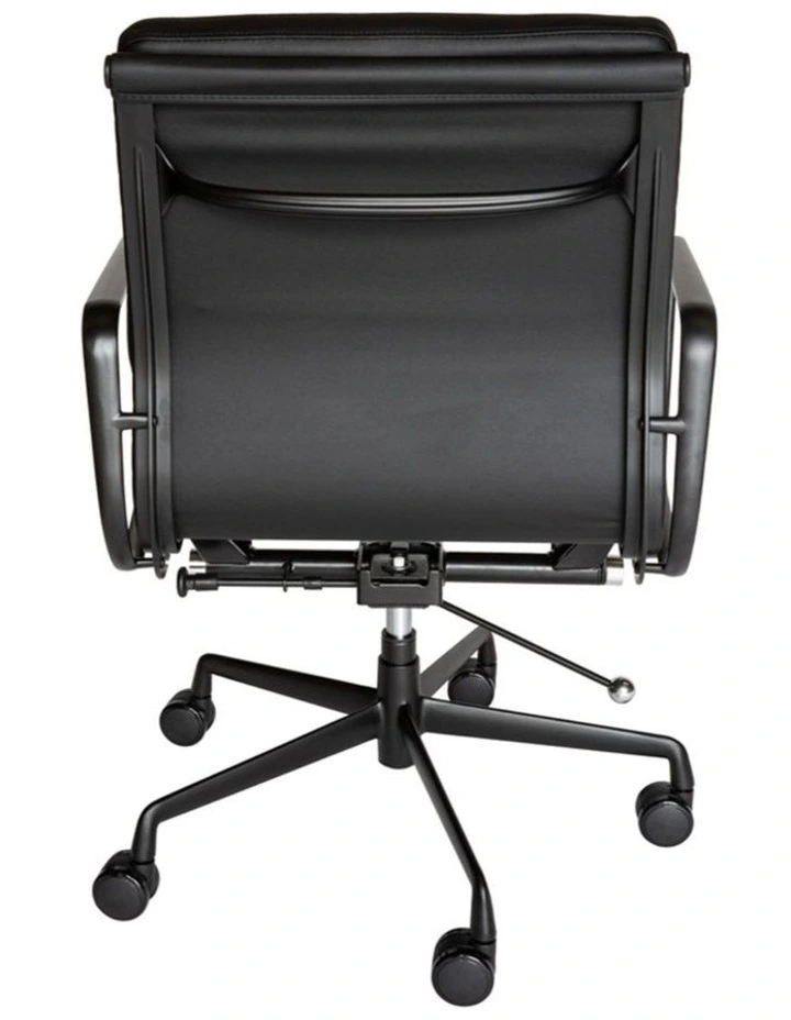Replica Eames Mid Back Soft Pad Office Chair, All Black image 4