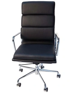 Replica Eames High Back Soft Pad Executive Desk, Office Chair