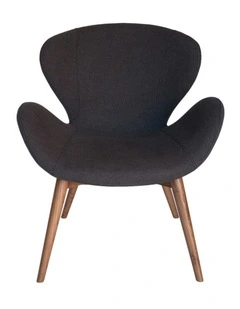 Replica Arne Jacobsen Swan Chair, Walnut Legs