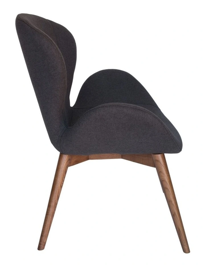Replica Arne Jacobsen Swan Chair, Walnut Legs image 3