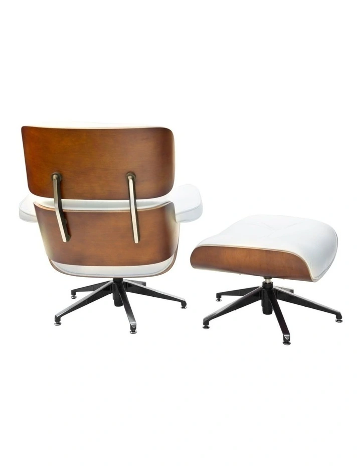 Replica Eames Lounge Chair, 5 Star Ottoman image 2