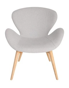 Replica Arne Jacobsen Swan Chair, Natural Legs