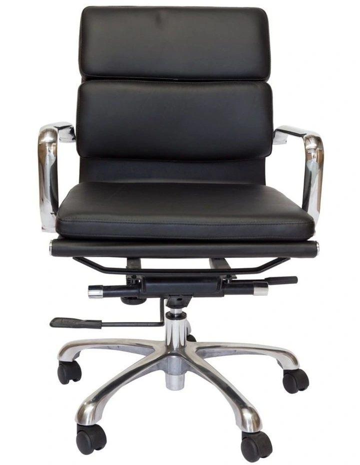 Eames Inspired Mid Back Soft Pad Management Desk, Office Chair image 1
