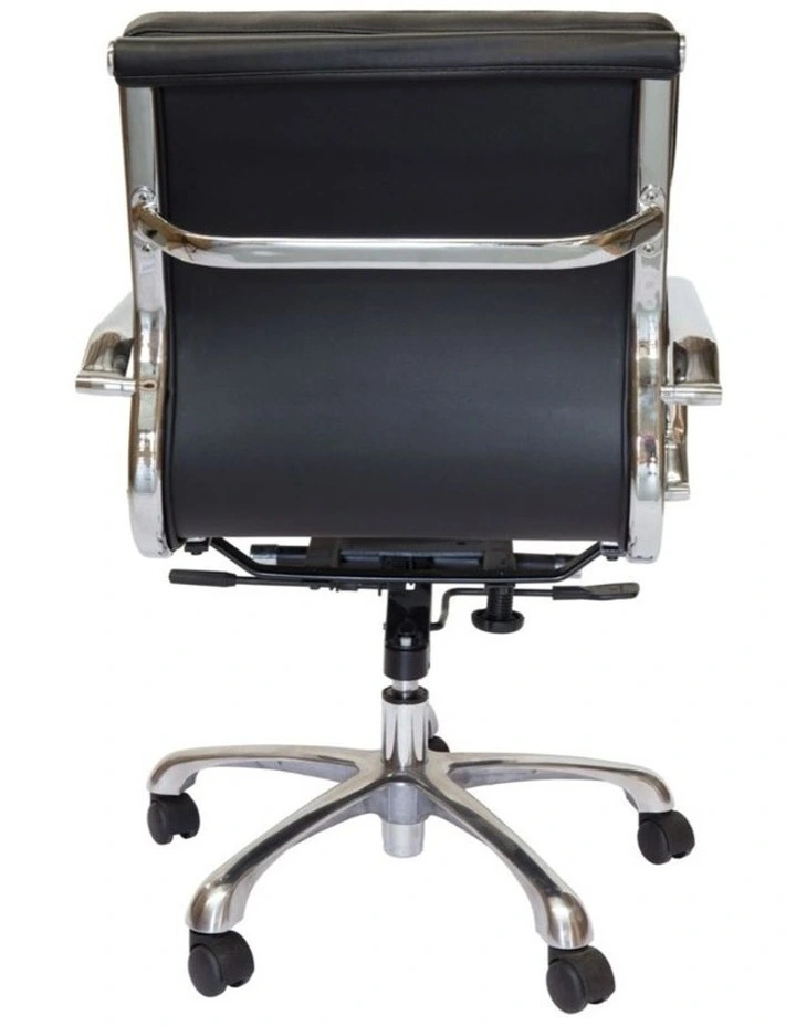 Eames Inspired Mid Back Soft Pad Management Desk, Office Chair image 6