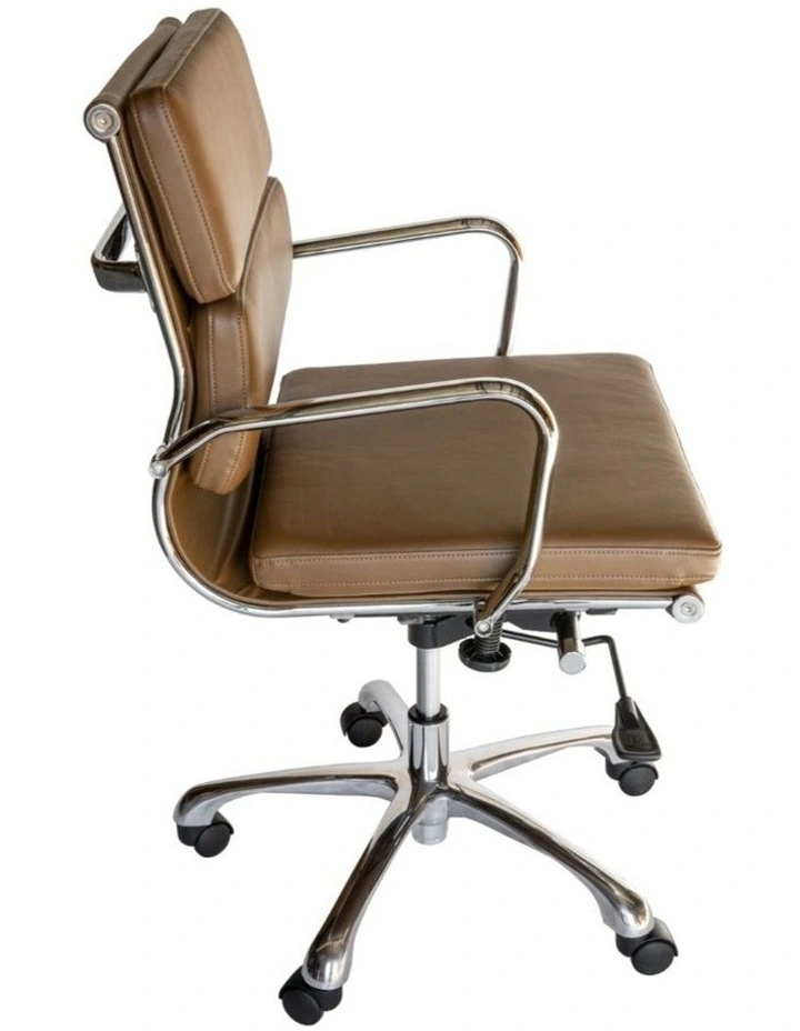 Eames Inspired Mid Back Soft Pad Management Desk, Office Chair image 5