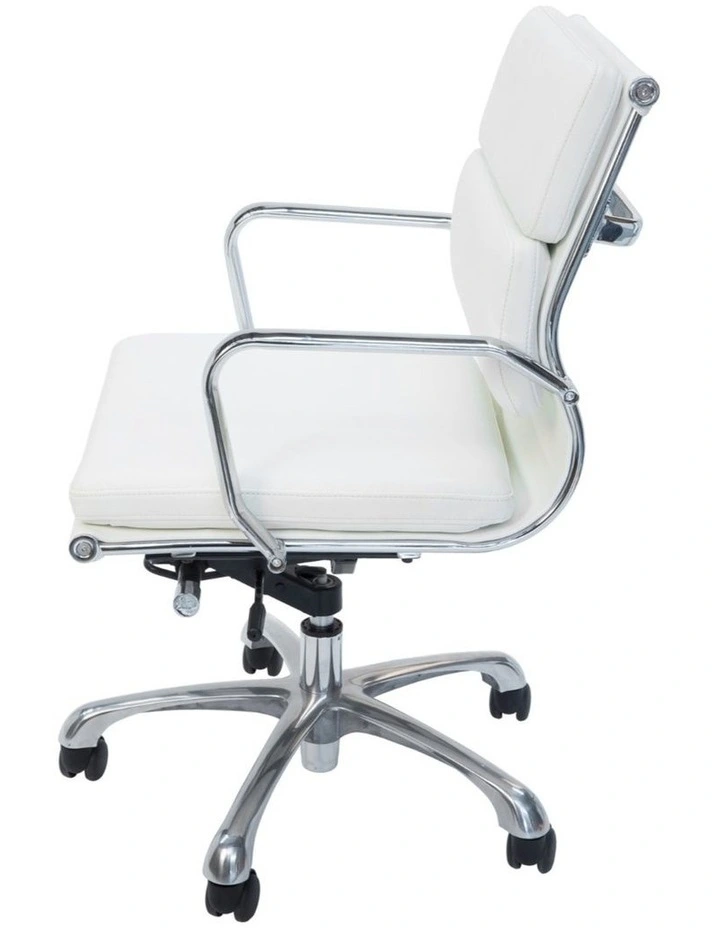 Eames Inspired Mid Back Soft Pad Management Desk, Office Chair image 3