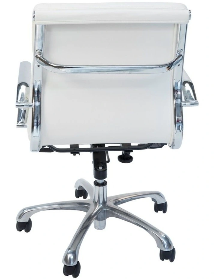 Eames Inspired Mid Back Soft Pad Management Desk, Office Chair image 4