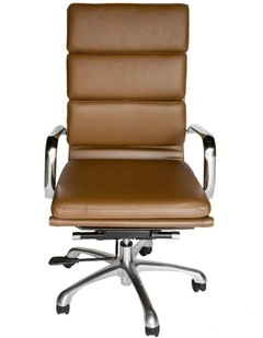 Eames Inspired High Back Soft Pad Executive Desk, Office Chair