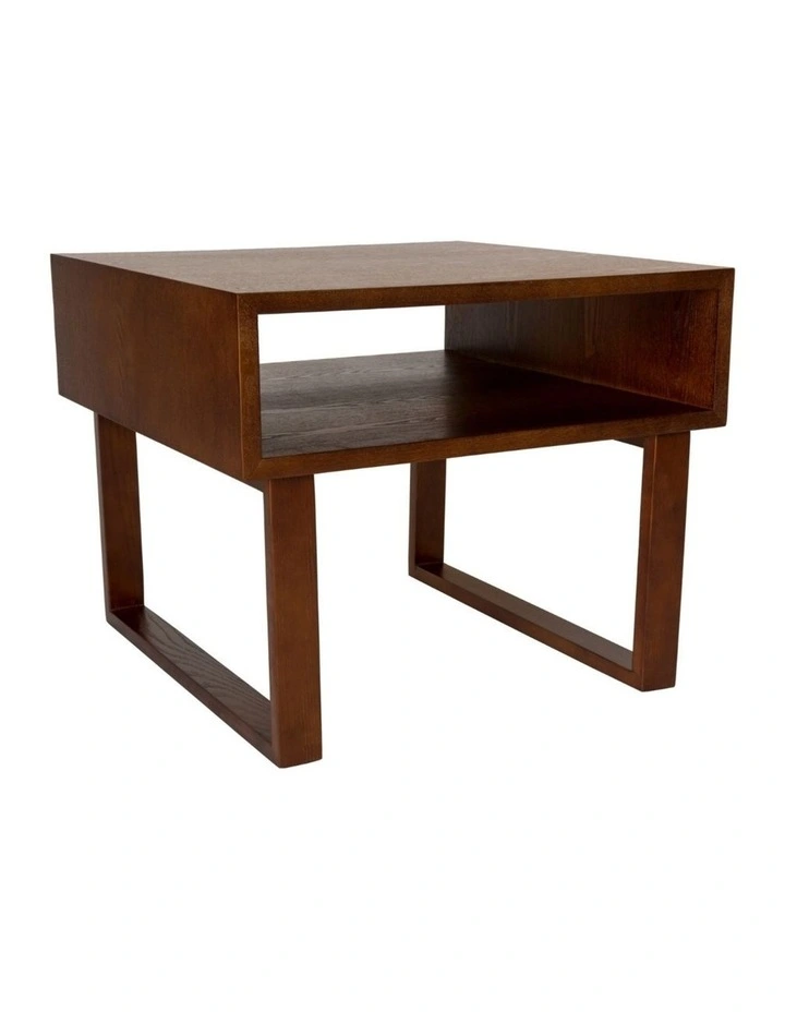 Olle Square Wood Bedside, Side Table image 2