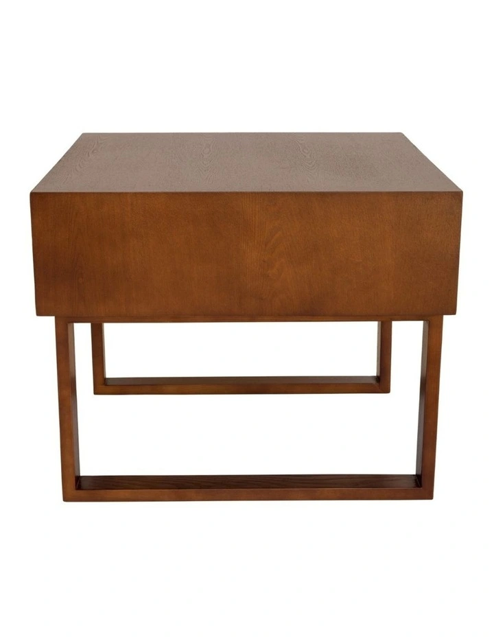 Olle Square Wood Bedside, Side Table image 4