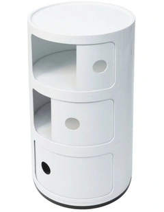 Replica Anna Castelli Ferrieri Componibili Round Storage Unit 3 Tier