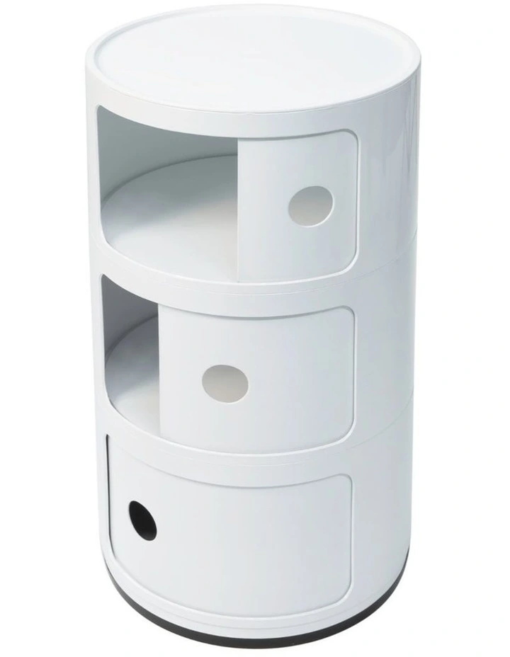 Replica Anna Castelli Ferrieri Componibili Round Storage Unit 3 Tier image 1