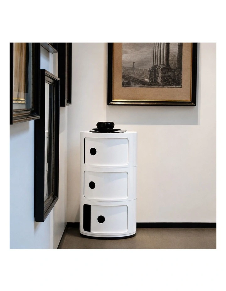 Replica Anna Castelli Ferrieri Componibili Round Storage Unit 3 Tier image 3
