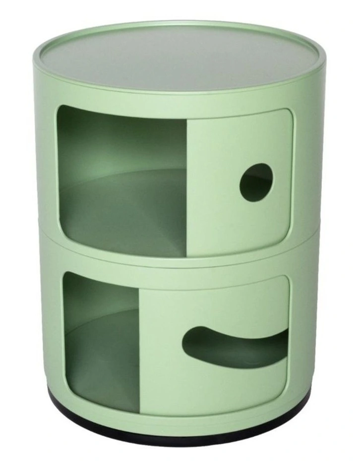 Replica Anna Castelli Ferrieri Componibili Smiling Round Storage Unit 2 Tier image 2